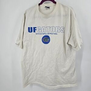 Vintage Champs Florida Gators T-Shirt L White University Of Florida 90s VGVC